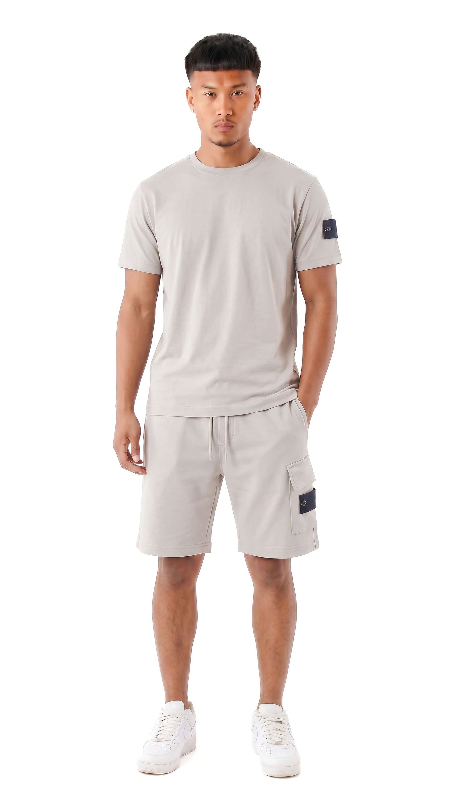Ensemble short et t-shirt homme Patch NEO Mastic STYCLOV au style streetwear moderne avec coupe confortable et plusieurs coloris.