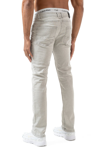 Pack Jean Slim BI 110 Gris clair — 8 pièces