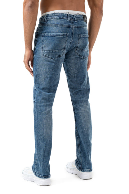 Pack Jean Slim BI 114 Bleu classique — 8 pièces
