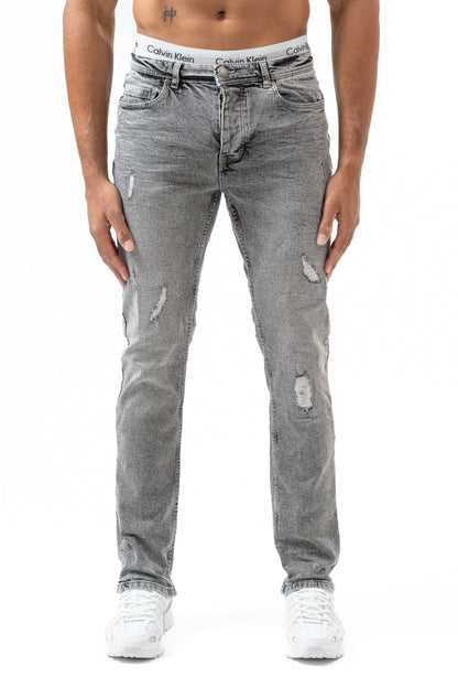 Pack Jean Slim BI 111 Gris — 8 pièces