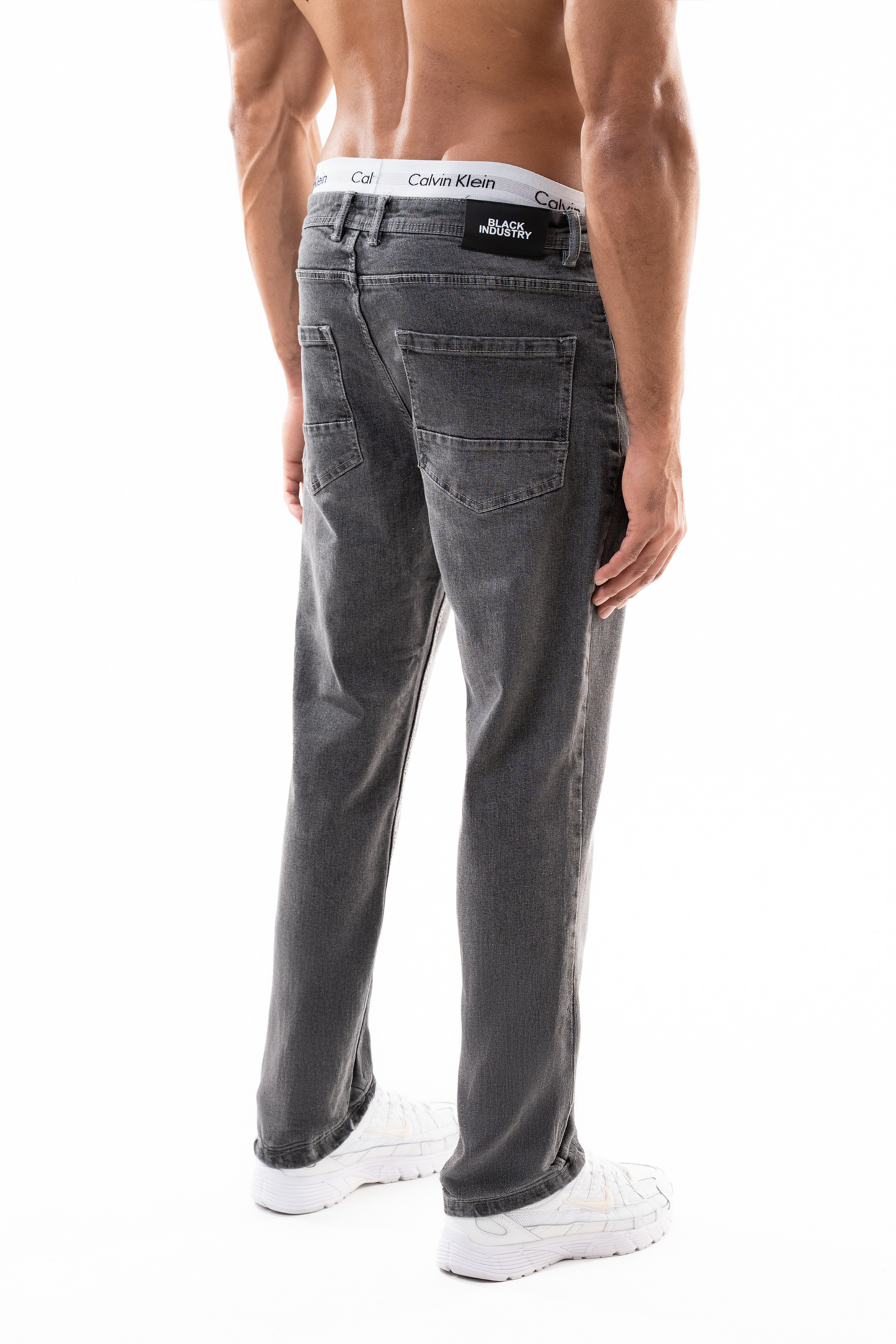 Pack Jean Slim BI 203 Gris — 8 pièces
