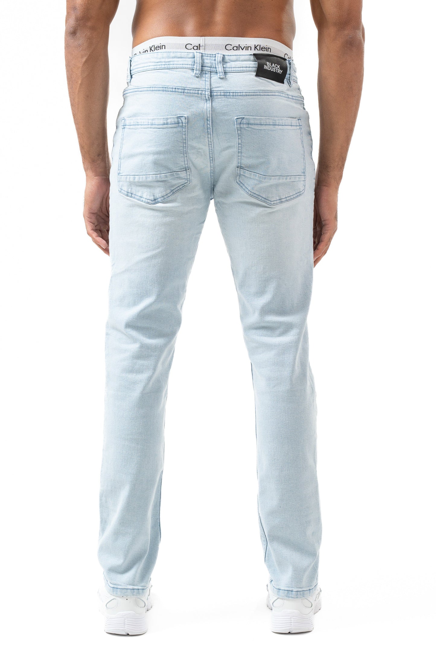 Pack Jean Slim BI 101 Blanc — 8 pièces