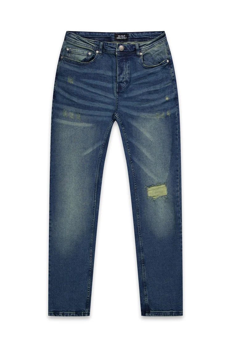 Pack Jean Slim BI 120 Bleu Kaki — 8 pièces