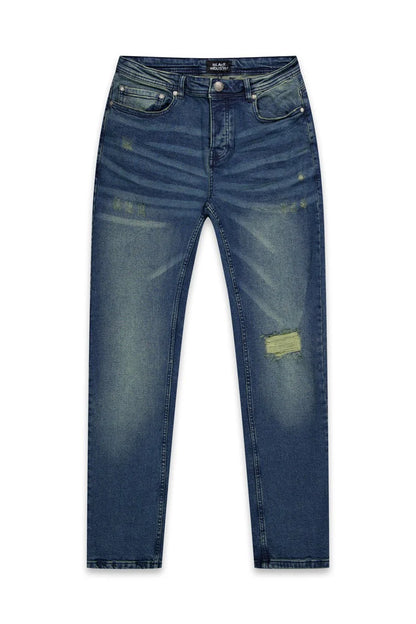 Pack Jean Slim BI 120 Bleu Kaki — 8 pièces