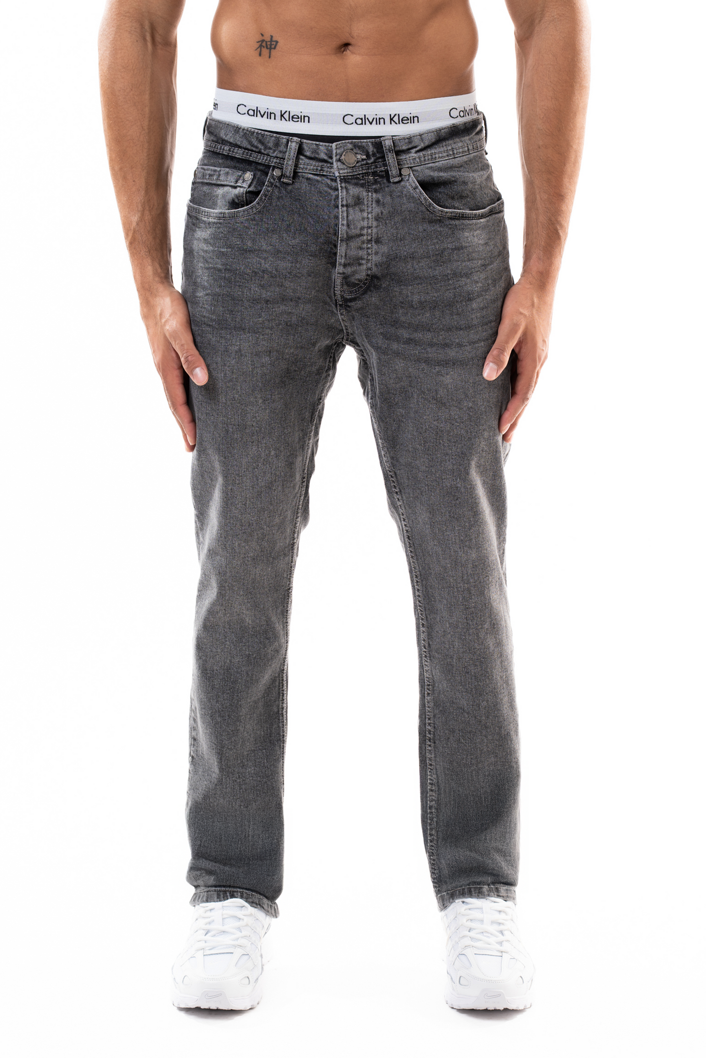 Pack Jean Slim BI 207 Gris — 8 pièces