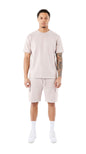 Ensemble short et t-shirt homme Tank Cargo Mastic STYCLOV avec short cargo et style streetwear moderne pour l'été.