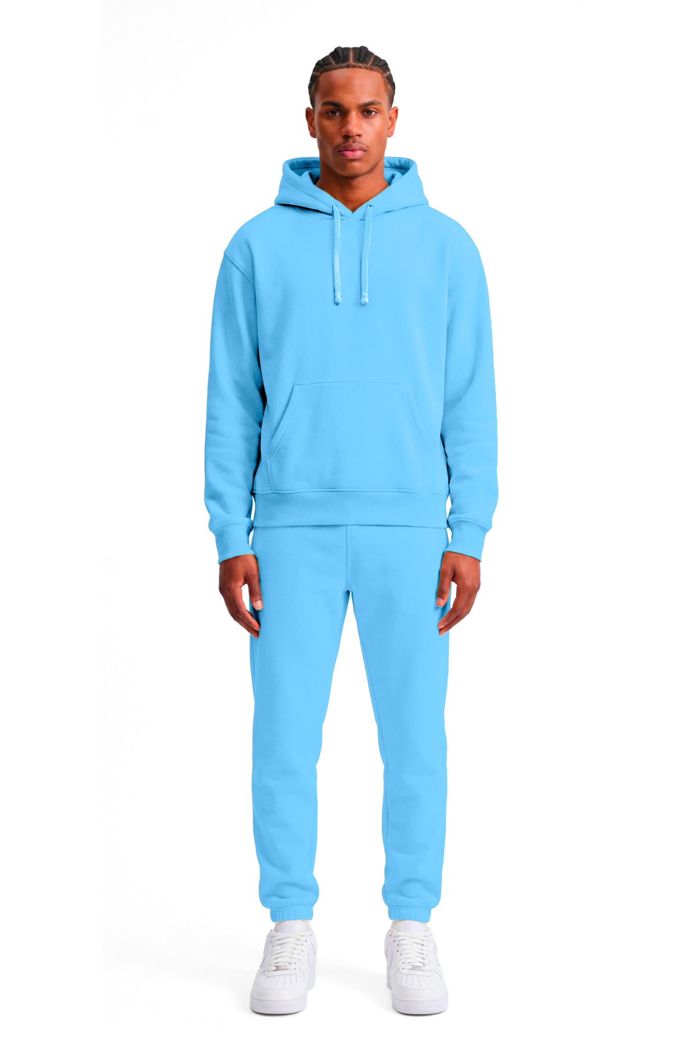 Survêtement homme à capuche bleu – STYCLOV