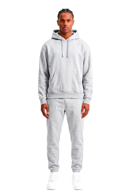 Survêtement homme à capuche gris chiné – STYCLOV