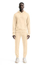 Ensemble survêtement homme Beige STYCLOV avec veste et pantalon assortis au style streetwear premium et confortable.
