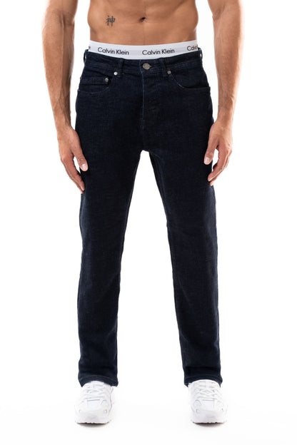 Jean slim homme BI 208 noir, vue de face – STYCLOV