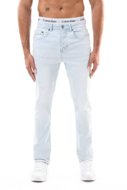 Jean slim homme BI 209 blanc, vue de face – STYCLOV