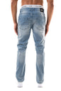 Jean slim homme BI 212 bleu clair, vue de dos – STYCLOV