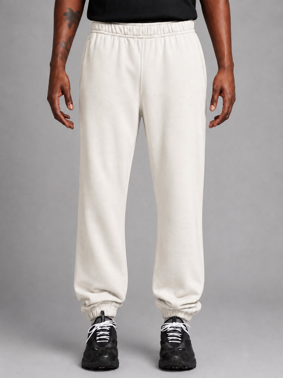 Jogging MECA 330 g/m² Off White pour homme, vue de face